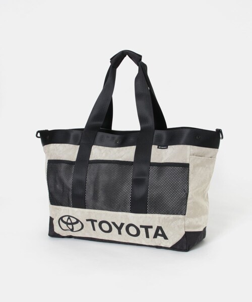 URBAN RESEARCH(アーバンリサーチ)の「TOYOTA UPCYCLE TOTE(トートバッグ・メンズ・グレー/オリーブ/ベージュ/ブルー/ブラック・-)」の9枚目の写真