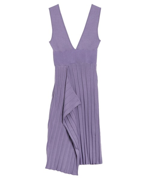 LAGUNAMOON（ラグナムーン）の「アシンメトリーヘムニットジャンパースカート（スカート・レディース・パープル/ブラック・M/S）」の22枚目の写真