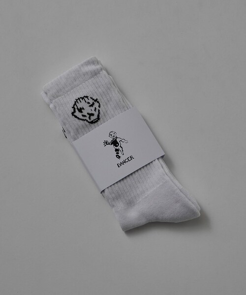 ADAM ET ROPE'（アダムエロペ）の「【DANCER】DANCE SOCKS（ソックス/靴下・レディース・ブラック/ホワイト・F）」の4枚目の写真
