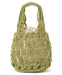 GRL | 巾着付きネットバッグ(ハンドバッグ)