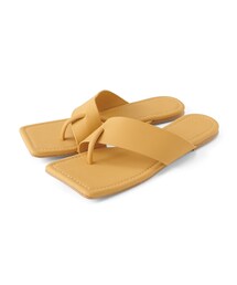 GRL | スクエアトゥアシンメトリートングサンダル(サンダル)