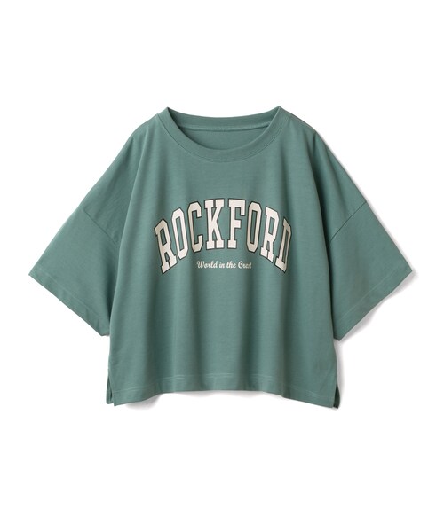 ブラウス シャツ クラッシュロゴTシャツ レディース クラッシュロゴTシャツ / GRACE CONTINENTAL | GRACE