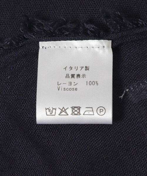 URBAN RESEARCH Sonny Label（アーバンリサーチサニーレーベル）の「イタリア製なめらかレーヨンストール（ストール/ショール・レディース・ベージュ/グレー/ネイビー・One）」の21枚目の写真
