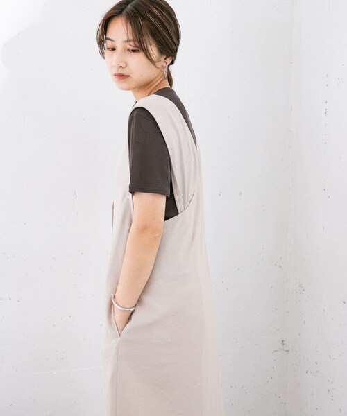 KBF(ケイビーエフ)の「コンパクトベーシックTシャツ(Tシャツ/カットソー・レディース・BLUE/IVORY/ORANGE/D.BROWN・one)」の15枚目の写真
