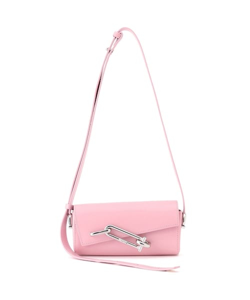 ADAM ET ROPE'（アダムエロペ）の「【TAD FAB（タッド ファブ）】BOX MINI（ショルダーバッグ・レディース・ブラック/ホワイト/ピンク・F）」の4枚目の写真