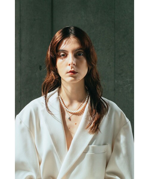 Scat(スキャット)の「"Pearl" necklace(ネックレス・レディース・シルバー・ONE SIZE)」の11枚目の写真