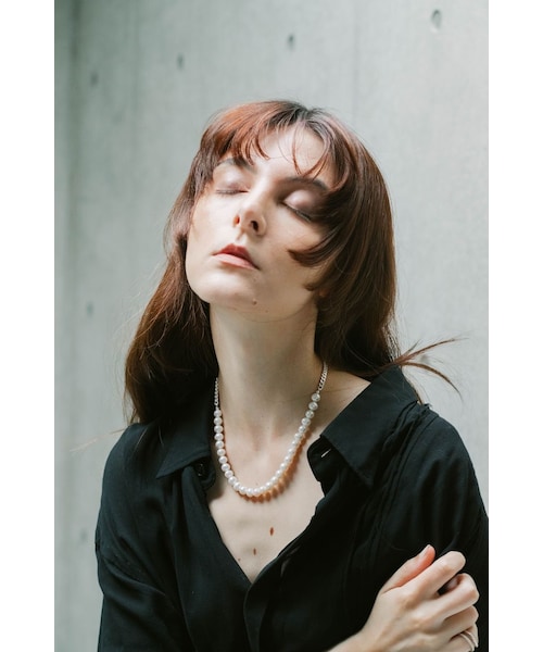 Scat(スキャット)の「"Pearl" necklace(ネックレス・レディース・シルバー・ONE SIZE)」の3枚目の写真