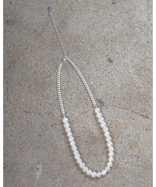 Scat(スキャット)の「"Pearl" necklace(ネックレス・レディース・シルバー・ONE SIZE)」の5枚目の写真