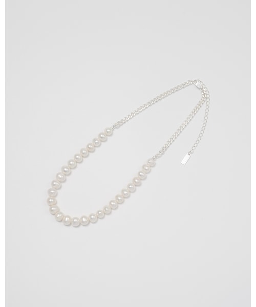 Scat(スキャット)の「"Pearl" necklace(ネックレス・レディース・シルバー・ONE SIZE)」の6枚目の写真