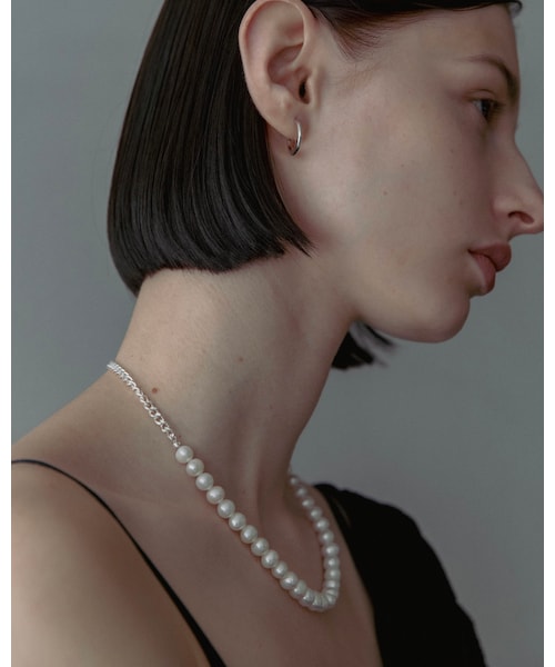 Scat(スキャット)の「"Pearl" necklace(ネックレス・レディース・シルバー・ONE SIZE)」の9枚目の写真