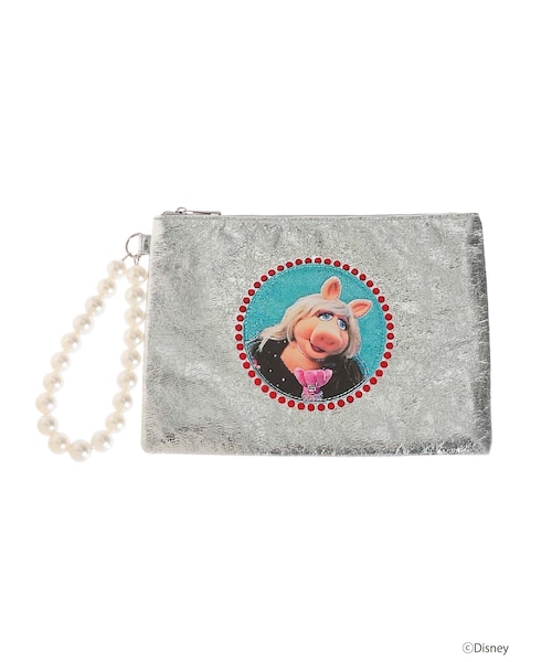 PAMEO POSE（パメオポーズ）の「Miss Piggy / Bag（クラッチバッグ・レディース・ブラック/シルバー・F）」の19枚目の写真