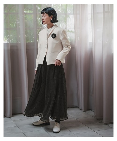 nissen（ニッセン）の「【入学式・卒業式・フォーマル】ショールカラー