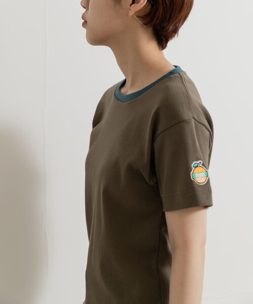 THE GOODLAND MARKET（ザグッドランドマーケット）の「PARKS PROJECT　Bicolor T-Shirts×PARKS（Tシャツ/カットソー・レディース・CLOUD/SHADOW/SAND・one）」の18枚目の写真