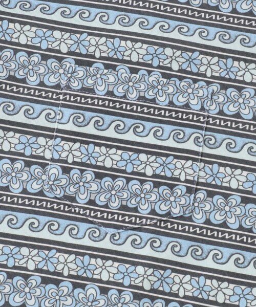 URBAN RESEARCH Sonny Label（アーバンリサーチサニーレーベル）の「MAGIC NUMBER　FLOWER BORDER T-SHIRTS（Tシャツ/カットソー・メンズ・BLACK/BLUE・M/L）」の13枚目の写真