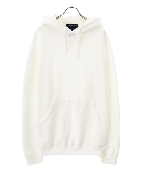 REMI RELIEF NAVY LABEL（レミレリーフネイビーレーベル）の「起毛裏毛パーカ（パーカー・メンズ・ホワイト/ネイビー/グリーン/オートミール・M/S/L）」の2枚目の写真