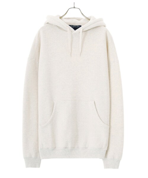 REMI RELIEF NAVY LABEL（レミレリーフネイビーレーベル）の「起毛裏毛パーカ（パーカー・メンズ・ホワイト/ネイビー/グリーン/オートミール・M/S/L）」の3枚目の写真