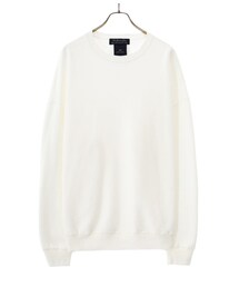REMI RELIEF NAVY LABEL | 起毛裏毛クルー(スウェット)