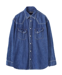 REMI RELIEF NAVY LABEL | デニムシャツ(シャツ/ブラウス)