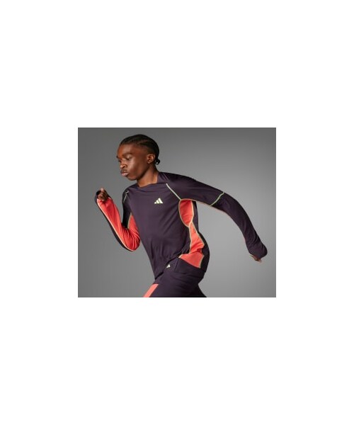 adidas（アディダス）の「駅伝 ランニング 長袖Tシャツ（）」 - WEAR