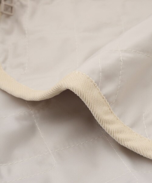 ADAM ET ROPE'(アダムエロペ)の「【LAVENHAM(ラベンハム)】UNWADDED BOMBER JACKET WOMENS(その他アウター・レディース・ブラック/ホワイト・10)」の15枚目の写真