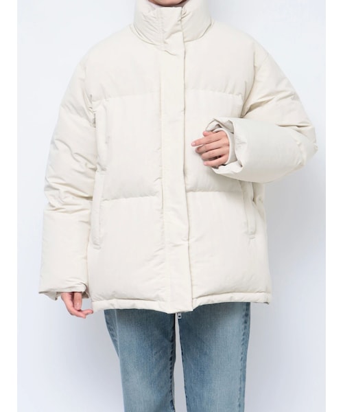 ungrid アングリッド ミドル丈ルーズシルエットダウン Ungrid（アングリッド） ダウン ダウンジャケット ミドル丈ルーズ