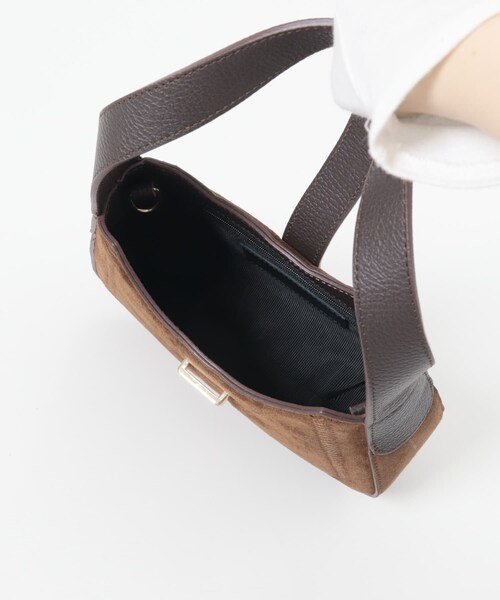 URBAN RESEARCH ROSSO（アーバンリサーチロッソ）の「AULENTTI　スエードハンドBAG（ハンドバッグ・レディース・DIMORO・Free）」の7枚目の写真