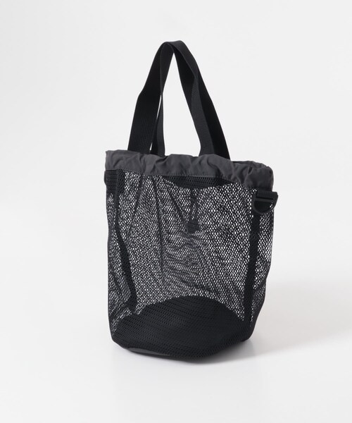 EKAL（エカル）の「TINY GARDEN PRODUCTS　ストロール2WAYメッシュバッグ（ハンドバッグ・レディース・BLACK/GRAY・One）」の5枚目の写真