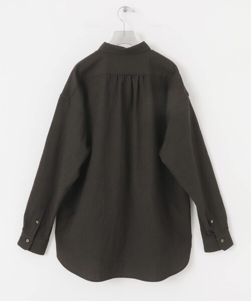 URBAN RESEARCH（アーバンリサーチ）の「new basic　ALBATROSS WOOL SHIRTS（シャツ/ブラウス・メンズ・GRAY/BROWN・M/L/XL）」の14枚目の写真