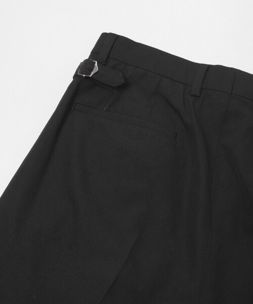 URBAN RESEARCH（アーバンリサーチ）の「new basic　HIGH TWIST WOOL TROUSER（その他パンツ・メンズ・BLACK/CHECK・M/L/XL）」の7枚目の写真
