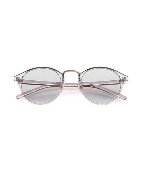 ROPE' PICNIC（ロペピクニック）の「メタルブリッジカラーグラスアイウェア/UVカット（サングラス・レディース・ライトグレー/ブラウン系/ピンク・F）」の4枚目の写真