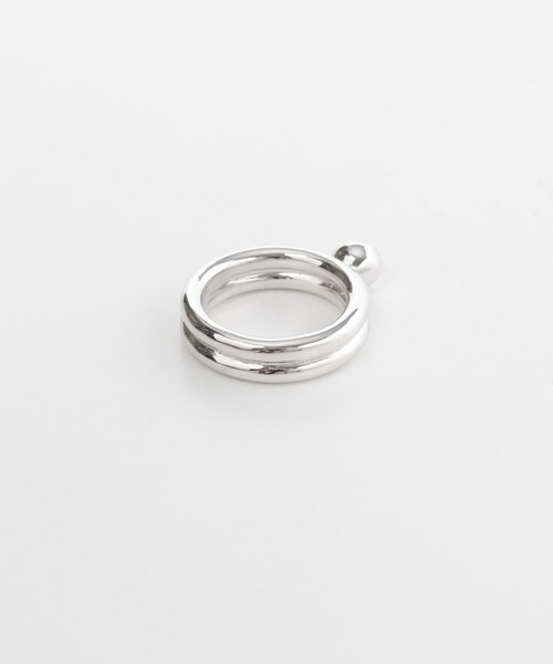 URBAN RESEARCH（アーバンリサーチ）の「『別注』Naotokojima×URBAN RESEARCH　ball ring（リング・レディース・SILVER/GOLD・11/13）」の9枚目の写真