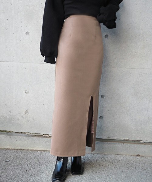 チェスティ 小鳥スカート ピンク1 ひざ丈スカート 