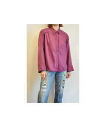 RehersalL | トリミングスエードブラウス(シャツ/ブラウス)