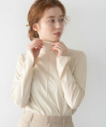 Crisp | ハイネックメロウTシャツ[c1R3044](Tシャツ/カットソー)