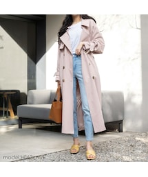 OLUPIC | 【SHOPLIST限定】ロングトレンチコート(トレンチコート)