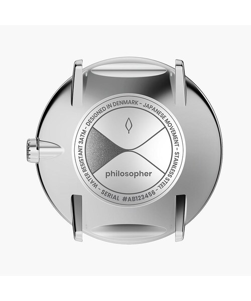 nordgreen（ノードグリーン）の「Philosopher - ホワイトダイヤル メッシュストラップ（アナログ腕時計・レディース・ガンメタル/シルバー/ゴールド/ローズゴールド・40mm/36mm）」の17枚目の写真