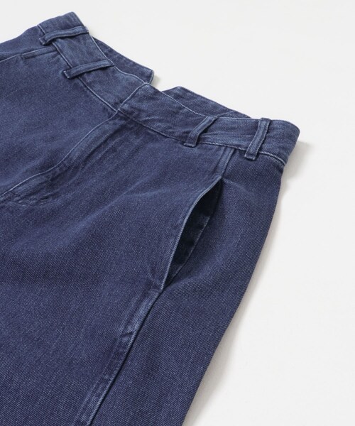 LAATO（ラート）の「denim wide pants（デニムパンツ・レディース・デニム/ミッドナイト・S/M/TALL）」の13枚目の写真