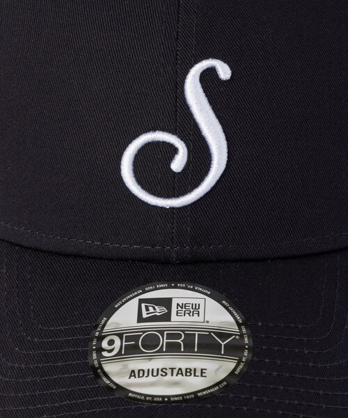 Saturdays NYC（サタデーズ ニューヨークシティ ）の「New Era® x Saturdays NYC "S" Logo Cap（キャップ・レディース・ブラック/グレー/ネイビー・F）」の7枚目の写真