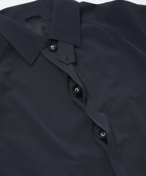 SENSE OF PLACE by URBAN RESEARCH（センスオブプレイスバイアーバンリサーチ）の「バルマカーンルーズコート（ステンカラーコート・メンズ・BEIGE/NAVY/BEG CHECK・M）」の8枚目の写真