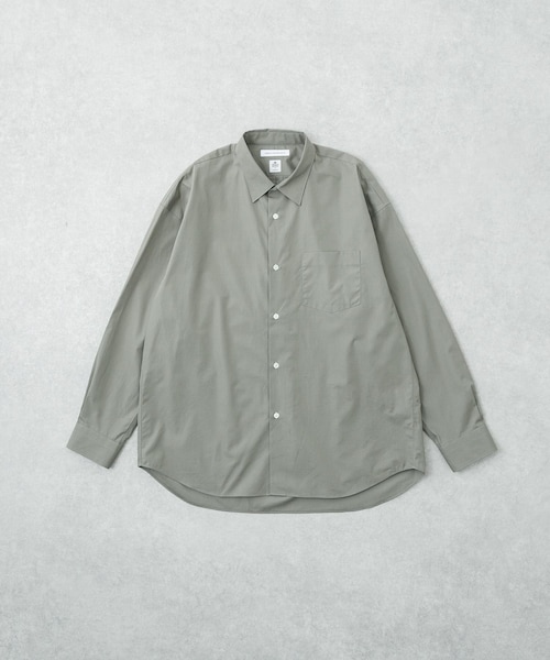 URBAN RESEARCH（アーバンリサーチ）の「『一部WEB限定カラー』THOMAS MASON OVER SHIRTS（シャツ/ブラウス・メンズ・WHITE/ROYAL/BROWN/BLACK/BLUE ST/S.GREEN・S/M/L/XL）」の4枚目の写真