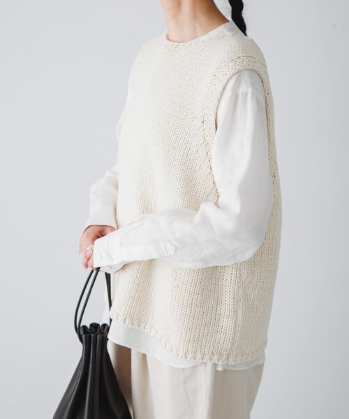 かぐれ（カグレ）の「ウールリバーベスト（ベスト）」 - WEAR