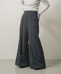 SENSE OF PLACE by URBAN RESEARCH | ワイドターンバックパンツ(スラックス)