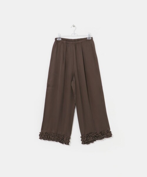 LAATO（ラート）の「frill frill pants（その他パンツ・レディース・インク/ミスト/チョコレート・Free）」の12枚目の写真