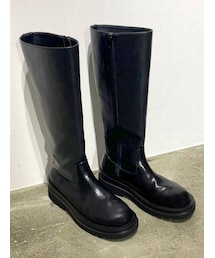 EMODA | トラックソールロングブーツ(ブーツ)