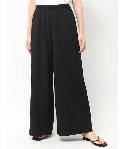 Ungrid（アングリッド）の「【WEB限定】ジャカードラフパンツ（その他パンツ・レディース・オフホワイト/ブラック/ブルー・F）」の5枚目の写真