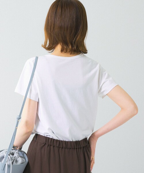 URBAN RESEARCH ROSSO（アーバンリサーチロッソ）の「GICIPI　MARMO（Tシャツ/カットソー・レディース・BIANCO/DESERTO/GIRASOLE・-）」の8枚目の写真