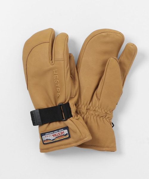 HESTRA 3-Finger Full Leather