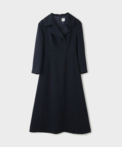 ROPE'(ロペ)の「【一部店舗限定】【REALM(レルム)】COLLARED DRESS|ドレス(ワンピース・レディース・カーキ/ネイビー・36/38)」の8枚目の写真