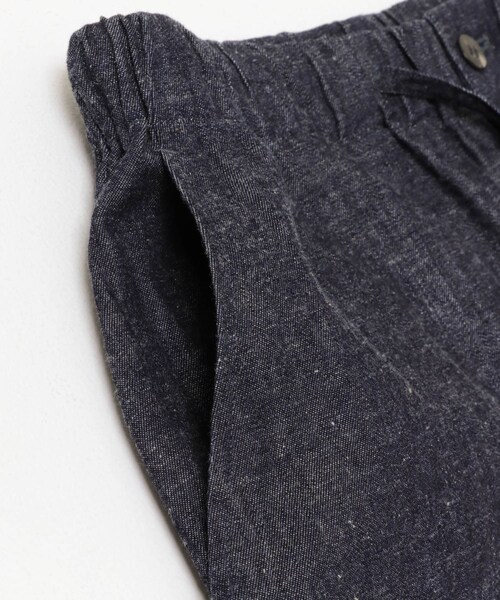 URBAN RESEARCH（アーバンリサーチ）の「Cale　コットンリネンラミーデニムパンツ（デニムパンツ・メンズ・ネイビー・3/4）」の9枚目の写真