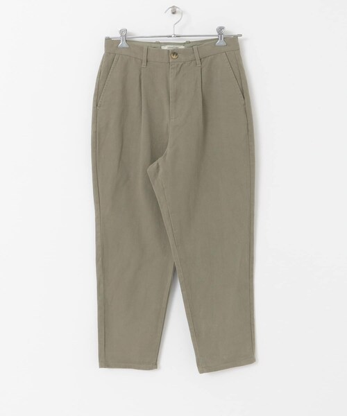 URBAN RESEARCH Sonny Label（アーバンリサーチサニーレーベル）の「ワイドテーパードピーチ起毛チノパンツ（チノパンツ・メンズ・グレーカーキ/アイボリー/ダークネイビー・M/L）」の10枚目の写真